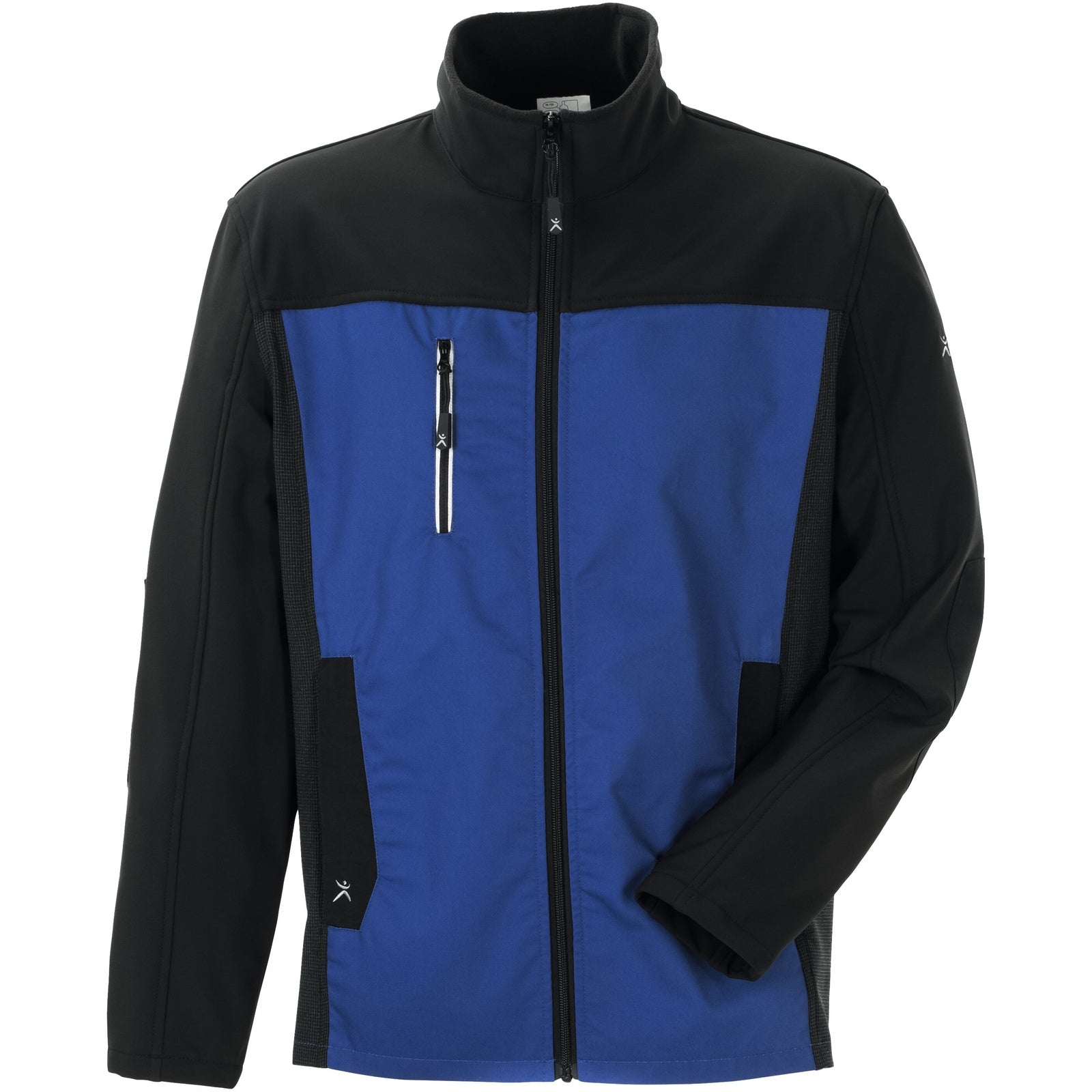 Planam Norit Men's Hybrid jacket royal blue/black - Model view 1
