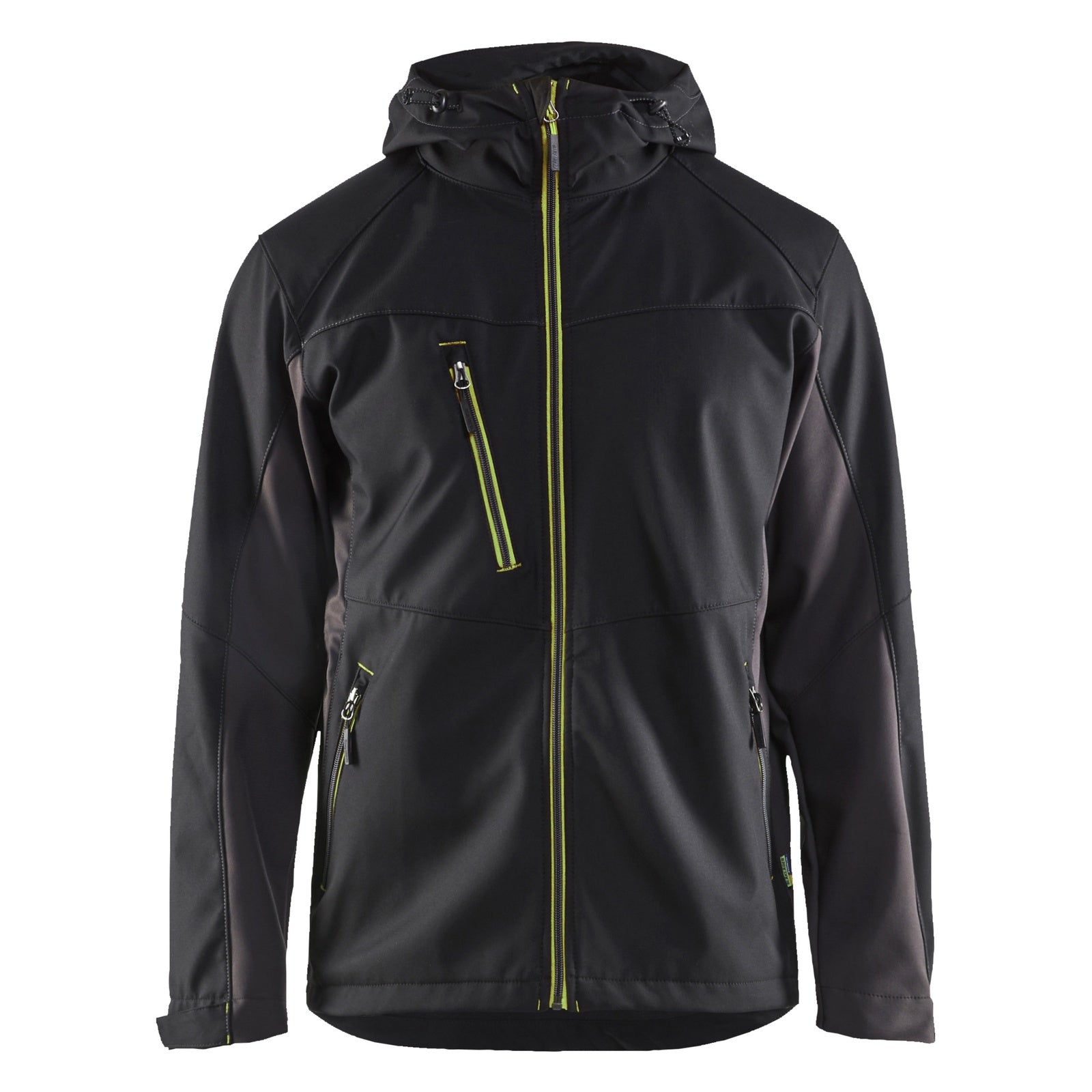 Blaklader BLAKLADER 47532516 Softshell Jacket with Hood Softshell Work Jacket MEN - Water Repellent - 475325169933