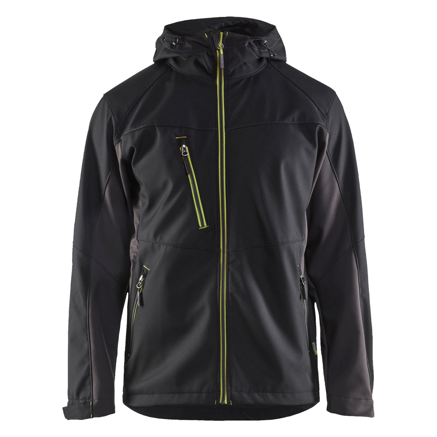 Blaklader BLAKLADER 47532516 Softshell Jacket with Hood Softshell Work Jacket MEN - Water Repellent - 475325169933