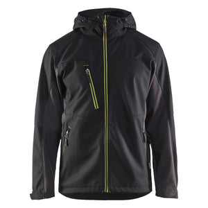 Blaklader BLAKLADER 47532516 Softshell Jacket with Hood Softshell Work Jacket MEN - Water Repellent - 475325169933