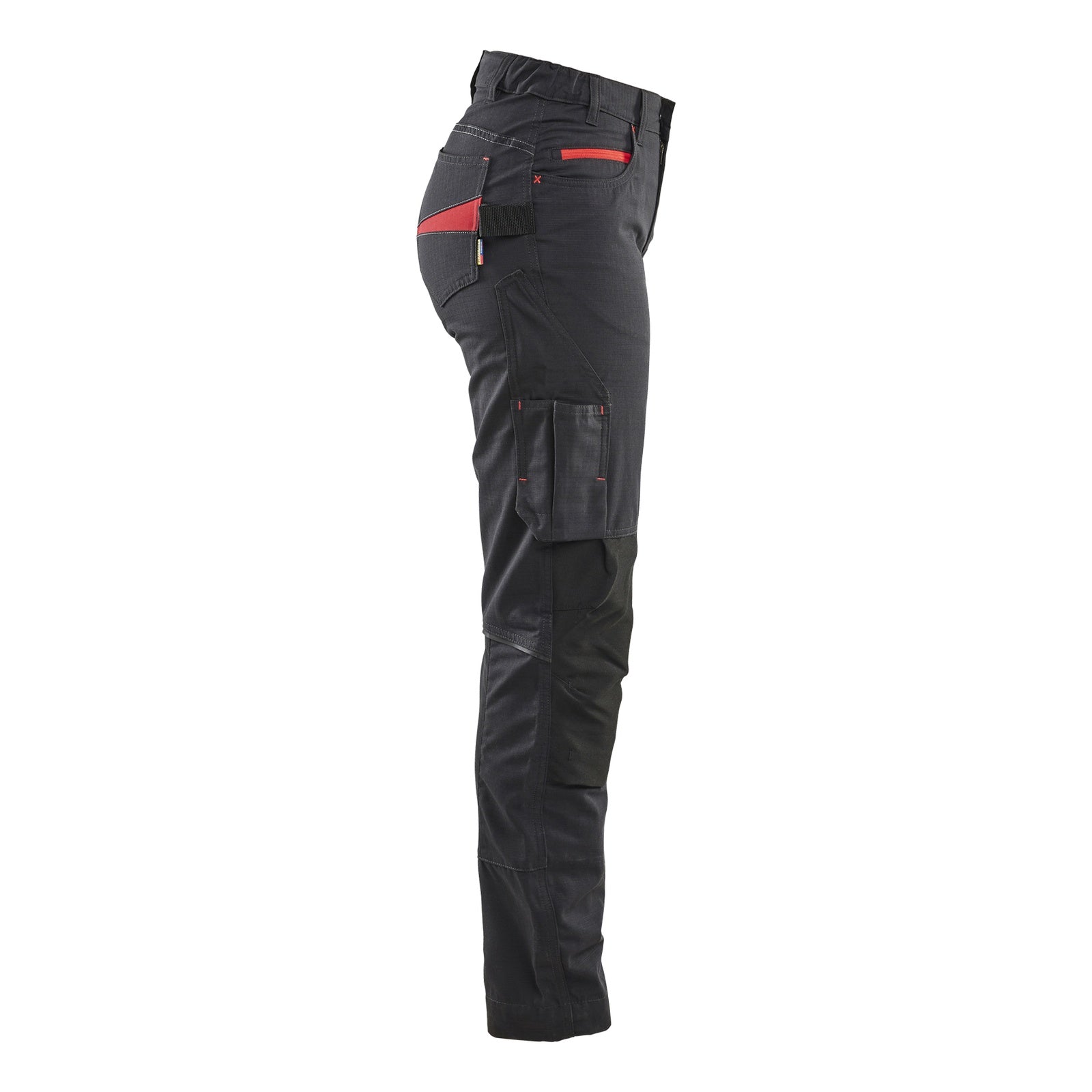 Blaklader BLAKLADER 71951330 | Women's service trousers with stretch Hi Vis Reflective Work Trousers Women - Ripstop Fabric - 719513309956_CR