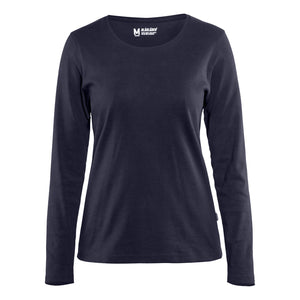 Blaklader BLAKLADER 33011032 Women's Long Sleeved T Shirt Long Sleeve Work T-Shirt WOMEN - 100% Cotton - 330110328900_CF