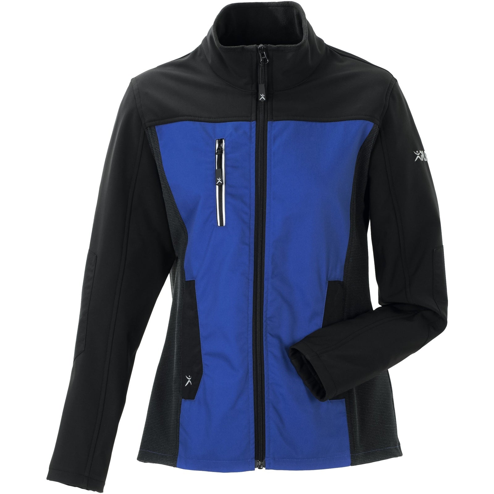 Planam Norit Women's Hybrid jacket royal blue/black - Model view 1