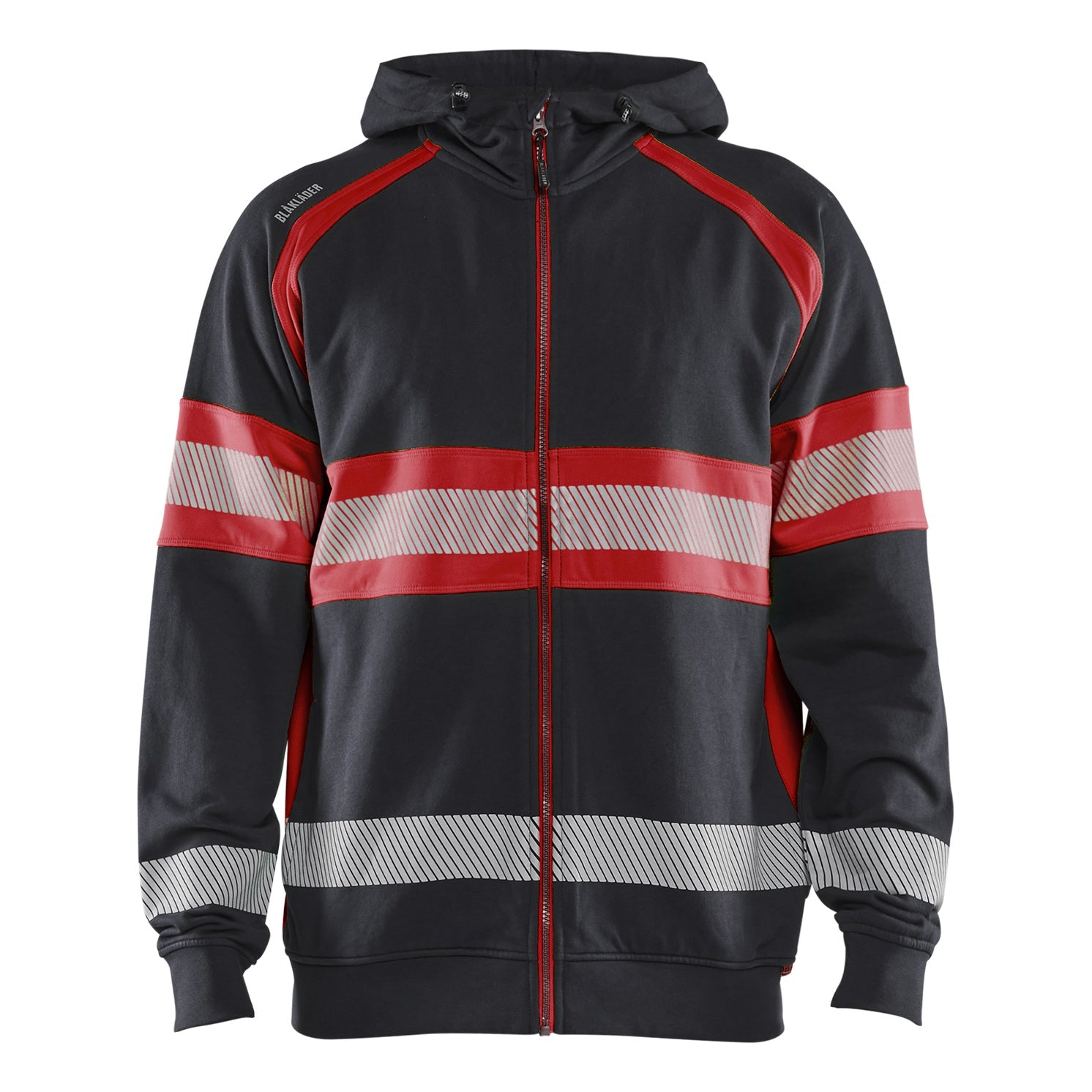 Blaklader BLAKLADER 35521158 Hi Vis Hoodie Hi Vis Reflective Hoodie Work Sweatshirt MEN - 100% Cotton - 355211589955