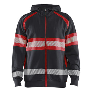 Blaklader BLAKLADER 35521158 Hi Vis Hoodie Hi Vis Reflective Hoodie Work Sweatshirt MEN - 100% Cotton - 355211589955