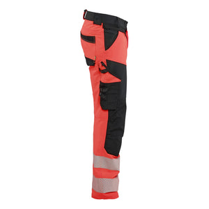 Blaklader BLAKLADER 11241648 Hi Vis Trousers 4 Way Stretch Hi Vis Reflective Work Trousers Men - double weave - 112416485599_CR