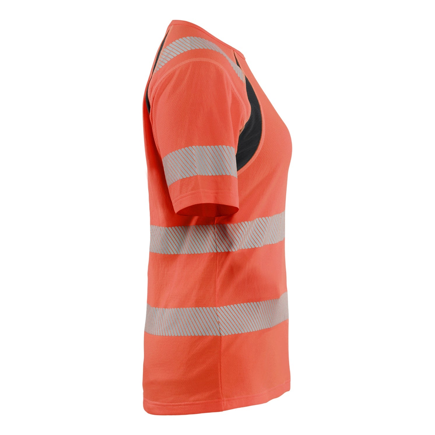 Blaklader BLAKLADER 35032537 Women’s Hi Vis T shirt Hi Vis Reflective Short Sleeve Work T-Shirt WOMEN - Moisture Wicking - 350325375599_CR