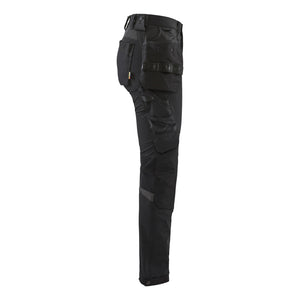Blaklader BLAKLADER 71921645 | Women's 4 way stretch craftsman trousers Work Trousers Women - double weave - 719216459998_CR