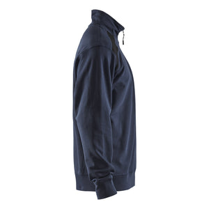 Blaklader BLAKLADER 33531158 Half Zip 2 Tone Sweatshirt Work Sweatshirt MEN - 100% Cotton - 335311588699_CR
