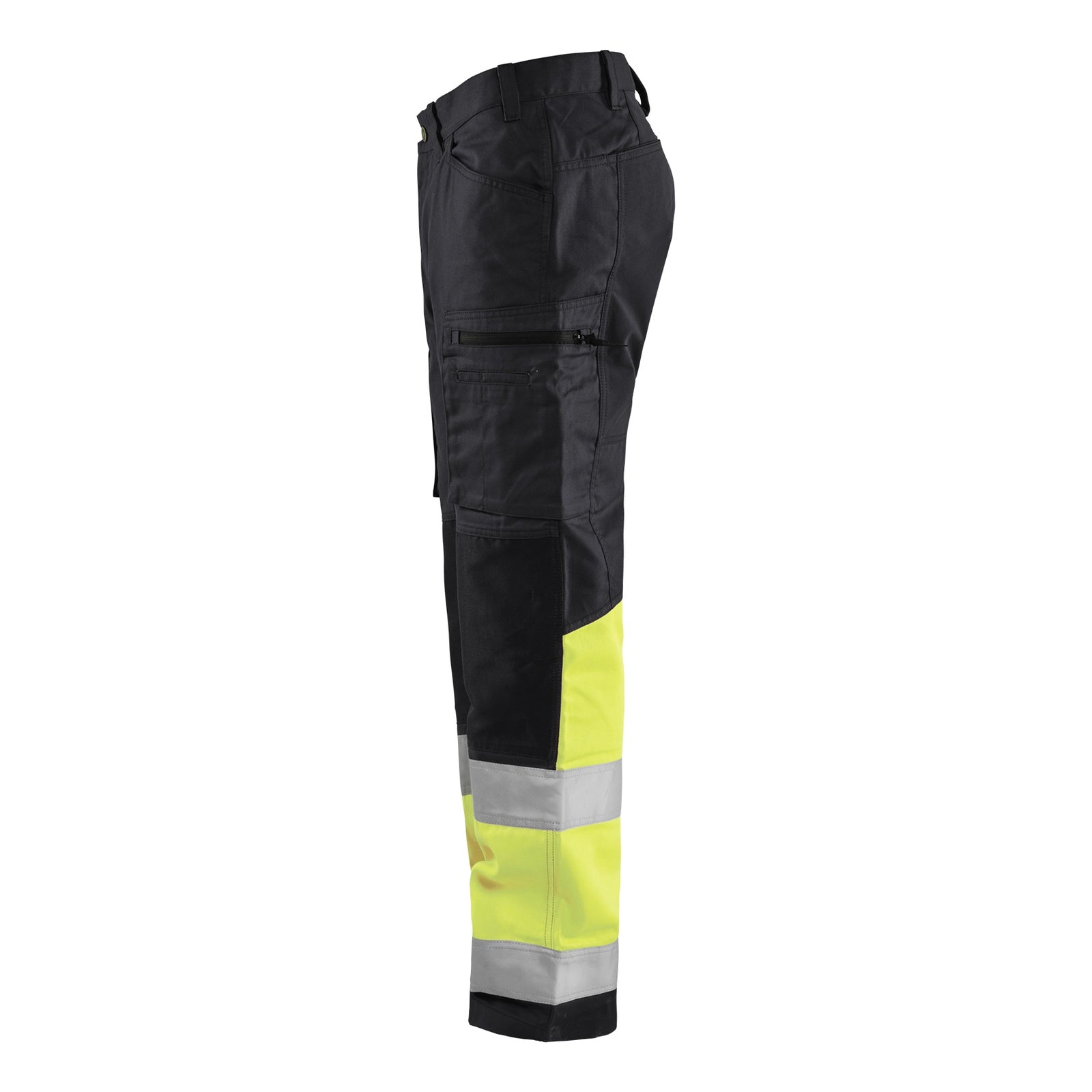 Blaklader BLAKLADER 15511811 | Hi Vis Trousers with Stretch Hi Vis Reflective Work Trousers Men - 65% Polyester - 155118119933_CL