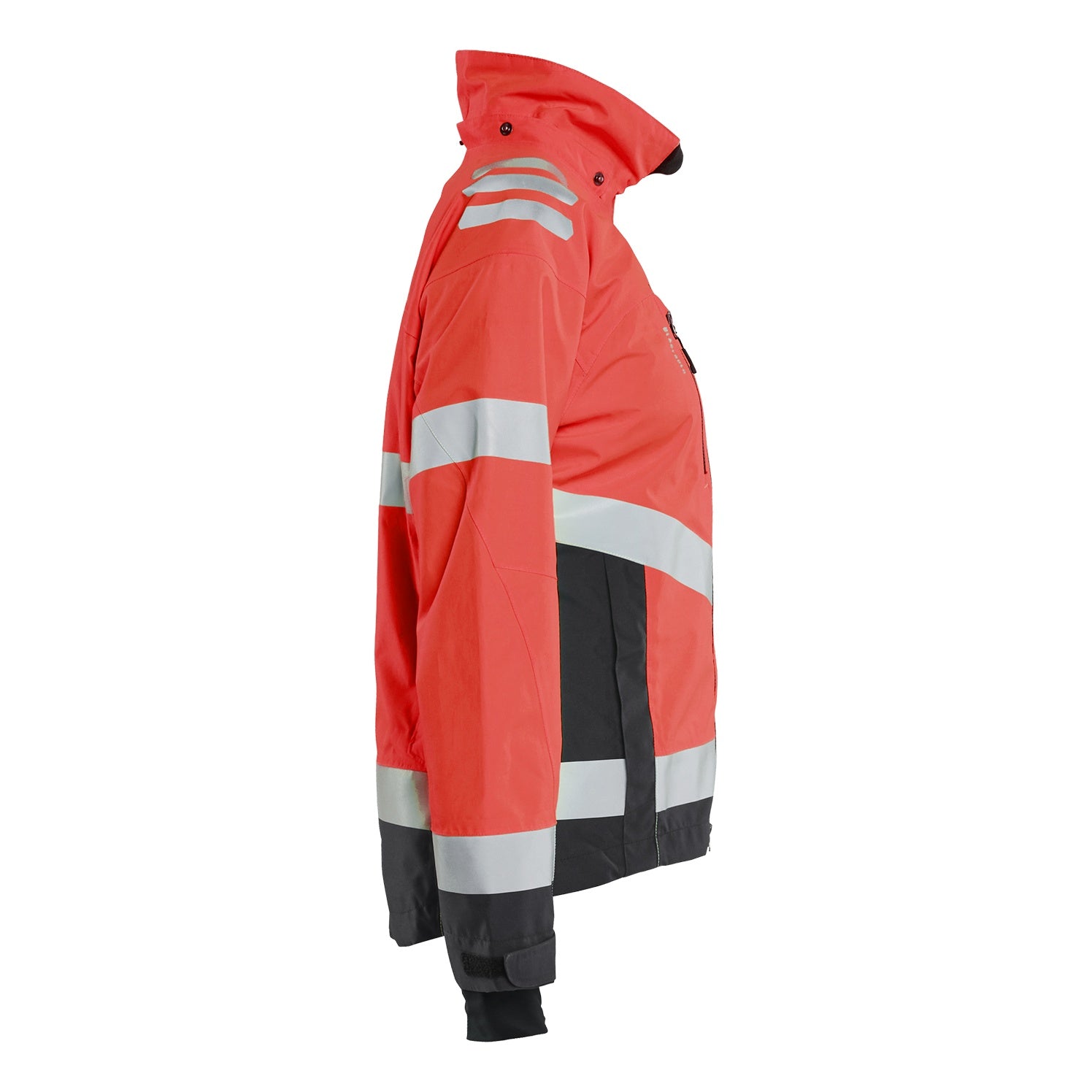 Blaklader BLAKLADER 47611977 Women's Hi Vis Shell Jacket Hi Vis Reflective Shell Work Jacket WOMEN - Waterproof - 476119775599_CR