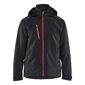 Blaklader BLAKLADER 47502513 Lightweight Lined Winter Jacket Softshell Hi Vis Reflective Softshell Work Jacket MEN - Waterproof - 475025139956