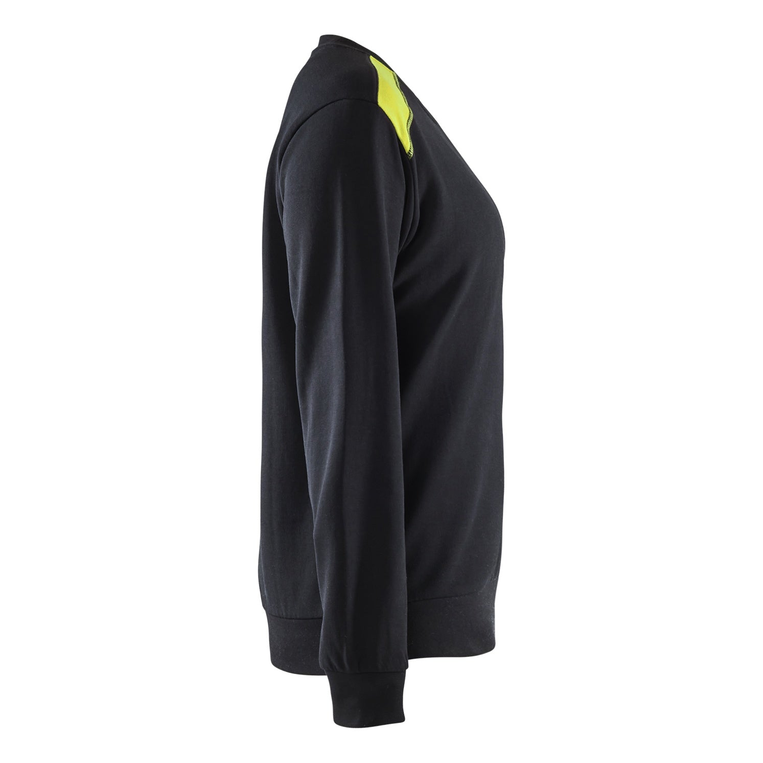 Blaklader BLAKLADER 34081158 WOMEN'S SWEATSHIRT Hi Vis Reflective Work Sweatshirt WOMEN - 100% Cotton - 340811589933_CR