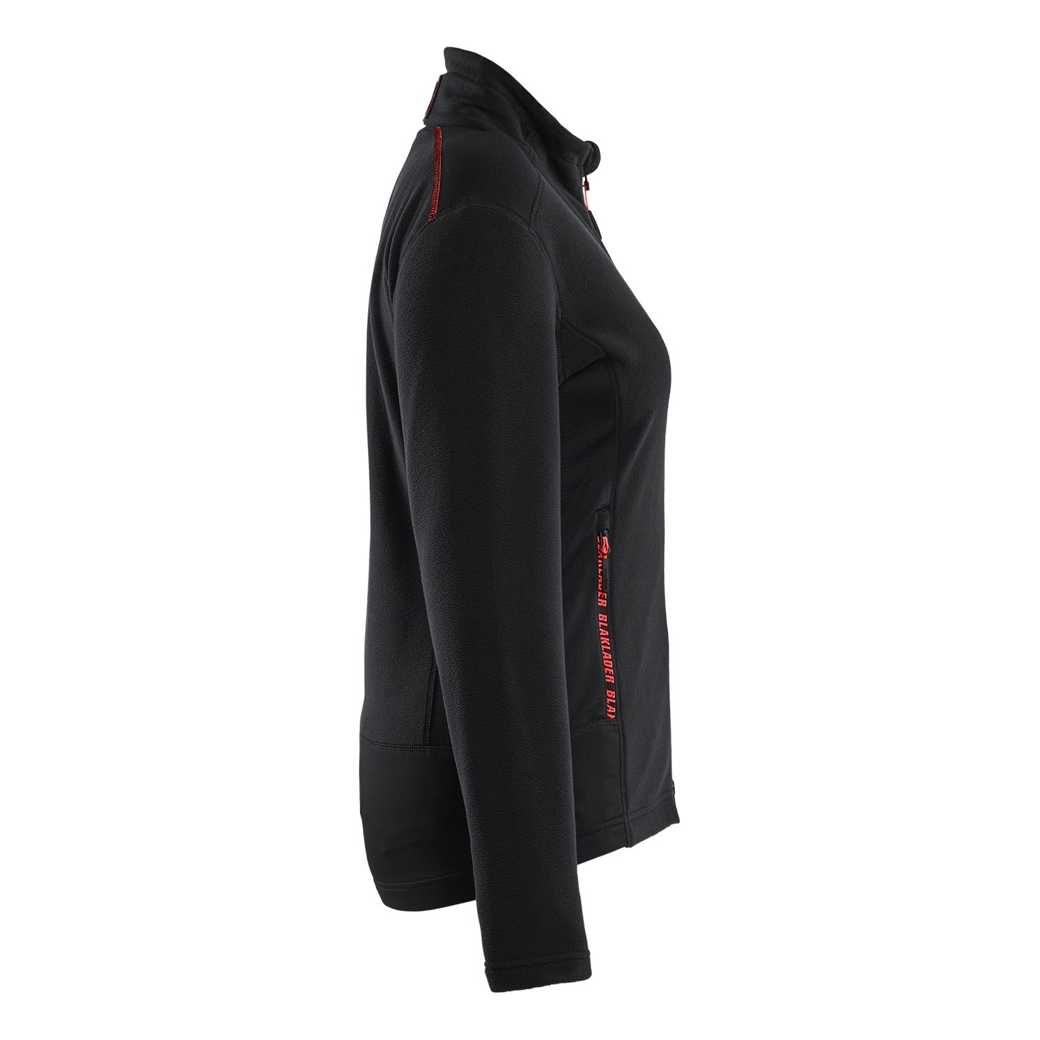 Blaklader BLAKLADER 47661010 Women's Microfleece Jacket Hi Vis Reflective Work Jacket WOMEN - Antipilling - 476610109956_CR