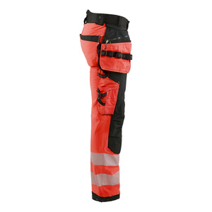 Blaklader BLAKLADER 18202513 | Hi vis Softshell Trousers Hi Vis Reflective Work Trousers Men - Waterproof - 182025135599_CR
