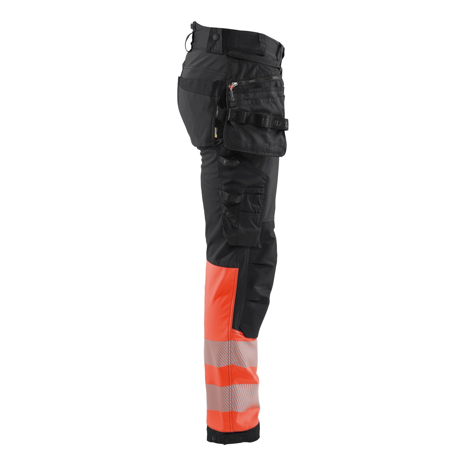 Blaklader BLAKLADER 18212513 | Hi vis Softshell Trousers Hi Vis Reflective Work Trousers Men - Waterproof - 182125139955_CR