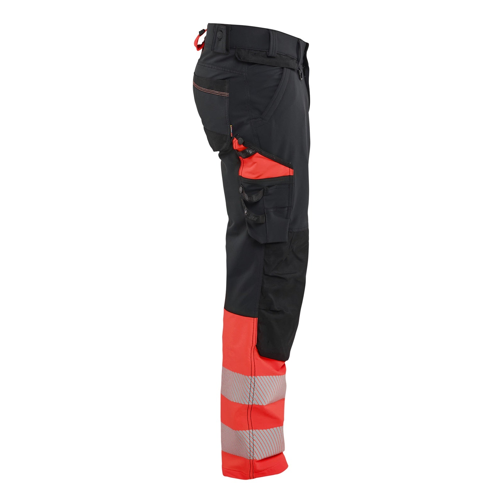Blaklader BLAKLADER 11261648 | Hi Vis Trousers 4 Way Stretch Hi Vis Reflective Work Trousers Men - double weave - 112616489955_CR