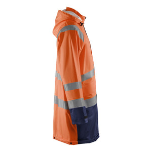 Blaklader BLAKLADER 43242000 Rain Jacket Hi Vis LEVEL 1 Hi Vis Reflective Rain Jacket MEN - Waterproof - 432420005389_CR