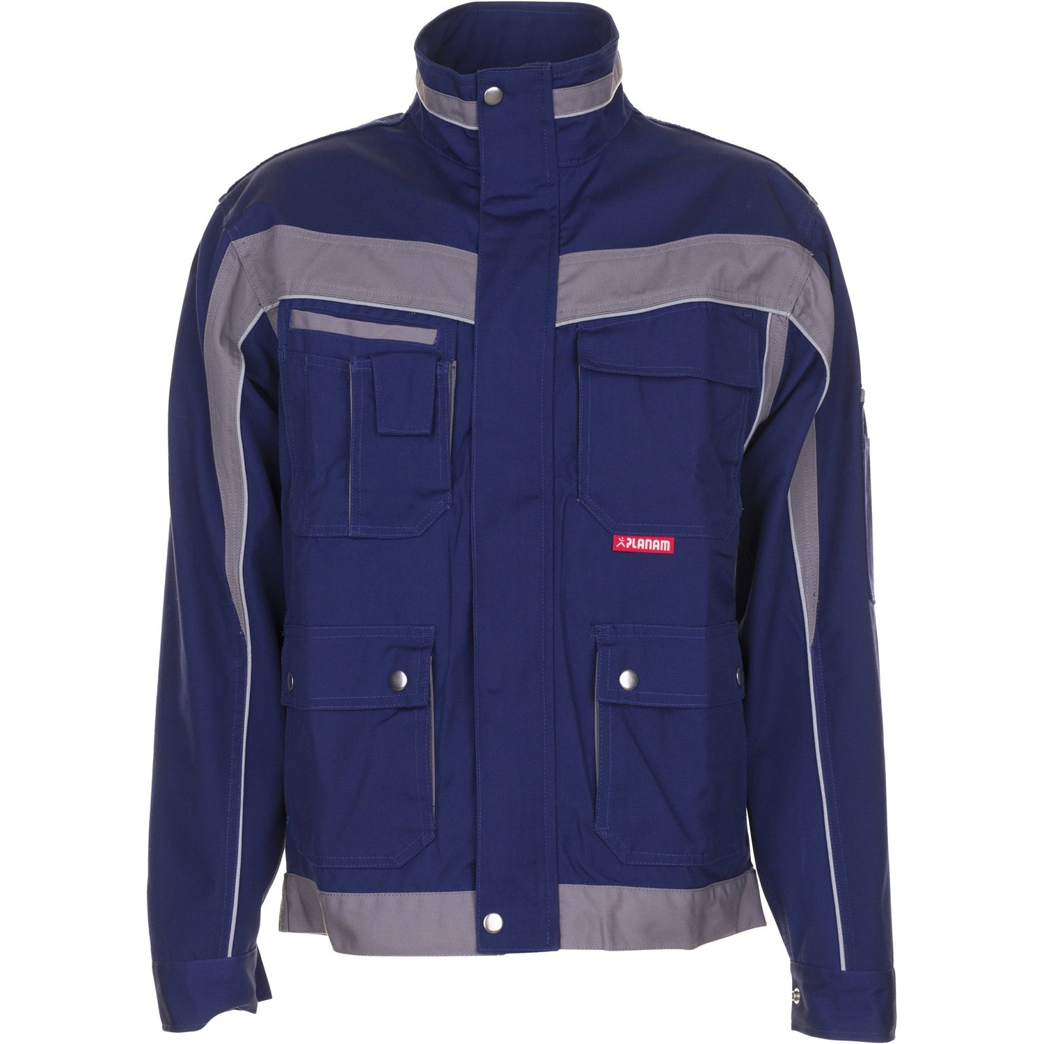Planam Plaline Waisted Jacket navy/zinc - Main