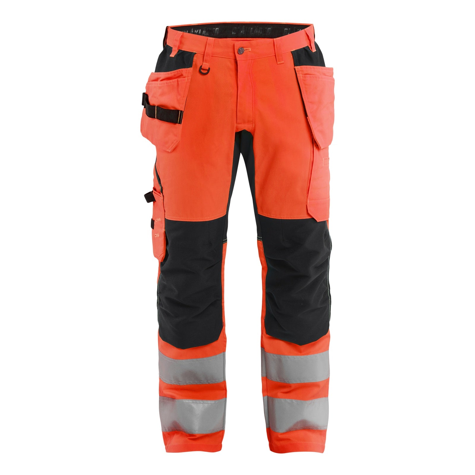 Blaklader BLAKLADER 15521811 | Hi Vis Trousers with Stretch Hi Vis Reflective Work Trousers Men - Class 2 Visibility - 155218115599