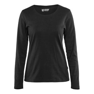 Blaklader BLAKLADER 33011032 Women's Long Sleeved T Shirt Long Sleeve Work T-Shirt WOMEN - 100% Cotton - 330110329900