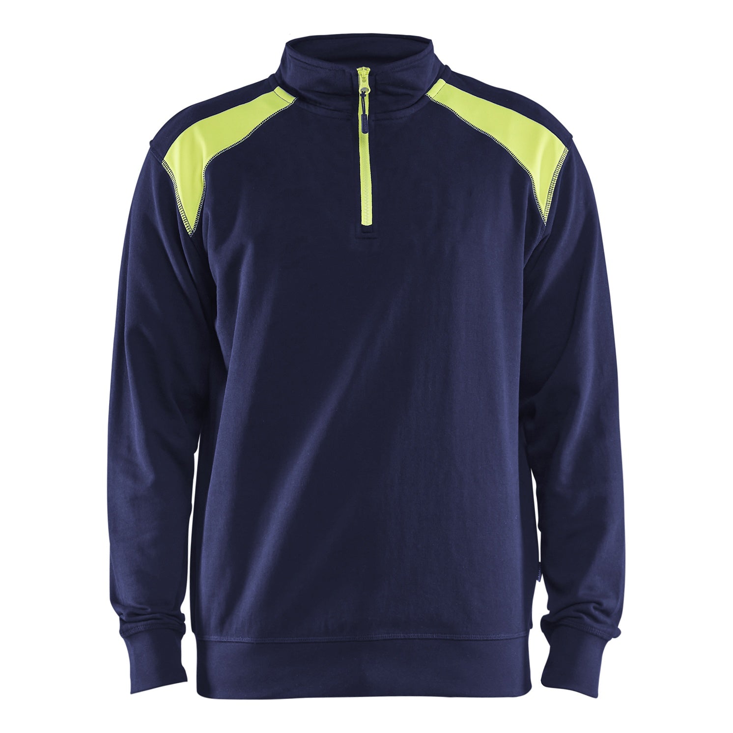Blaklader BLAKLADER 33531158 Half Zip 2 Tone Sweatshirt Work Sweatshirt MEN - 100% Cotton - 335311588933
