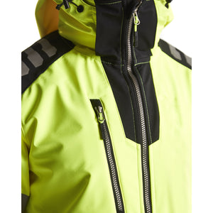 Blaklader BLAKLADER 44912513 Hi Vis Softshell jacket Hi Vis Reflective Softshell Work Jacket MEN - Waterproof - 449125133399_FUNC2