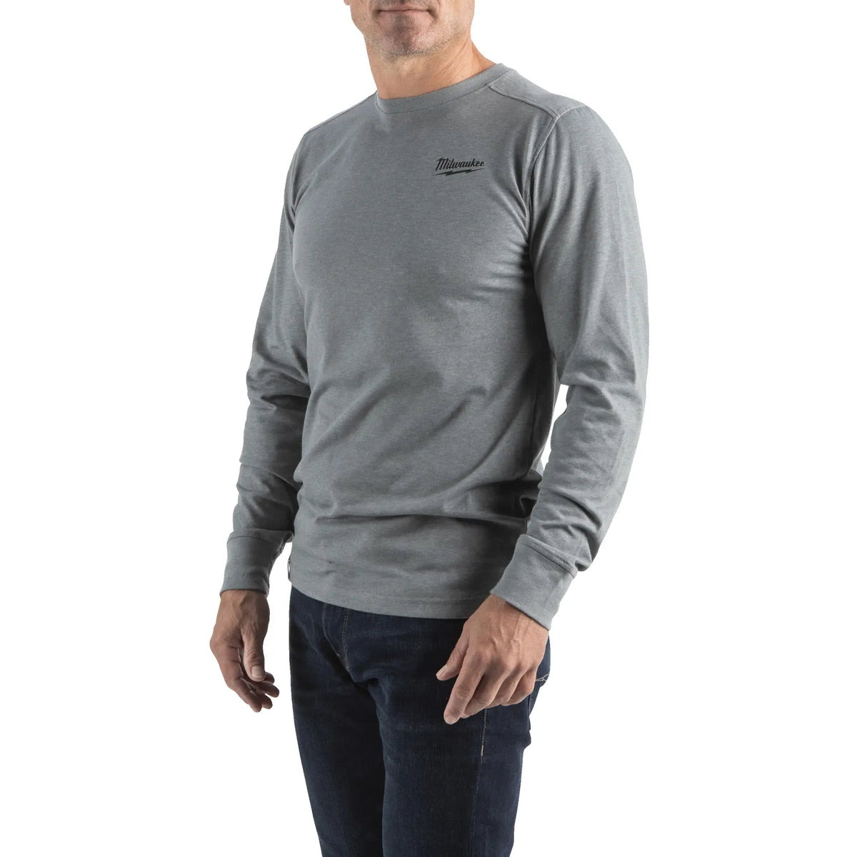 Milwaukee Hybrid Long-Sleeve T-Shirt HT LS - Grey