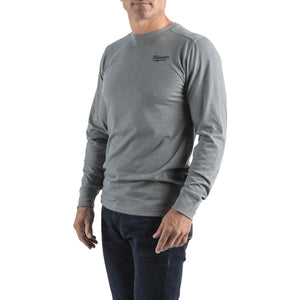 Milwaukee Hybrid Long-Sleeve T-Shirt HT LS - Grey