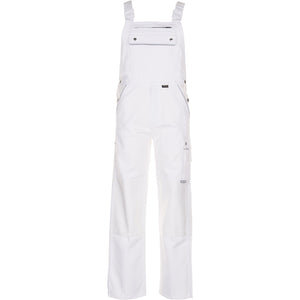 Planam Canvas 320 Dungarees pure white/pure white - Main