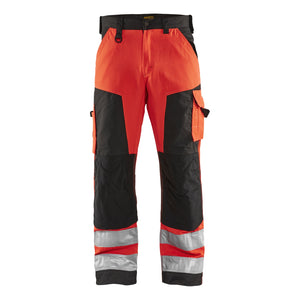 Blaklader BLAKLADER 15661811 | Hi Vis trousers Hi Vis Reflective Work Trousers Men - Class 2 Certified - 156618115599