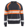 Blaklader BLAKLADER 33591158 Hi Vis Sweater Hi Vis Reflective Work Sweatshirt MEN - 100% Cotton - 335911589653