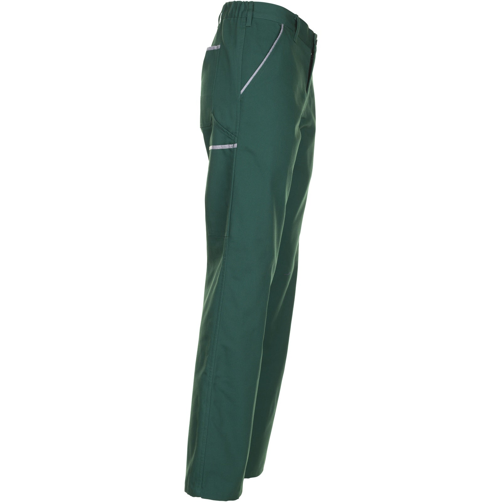 Planam Canvas 320, Outdoor Thermal Trousers green/green - Model view 3