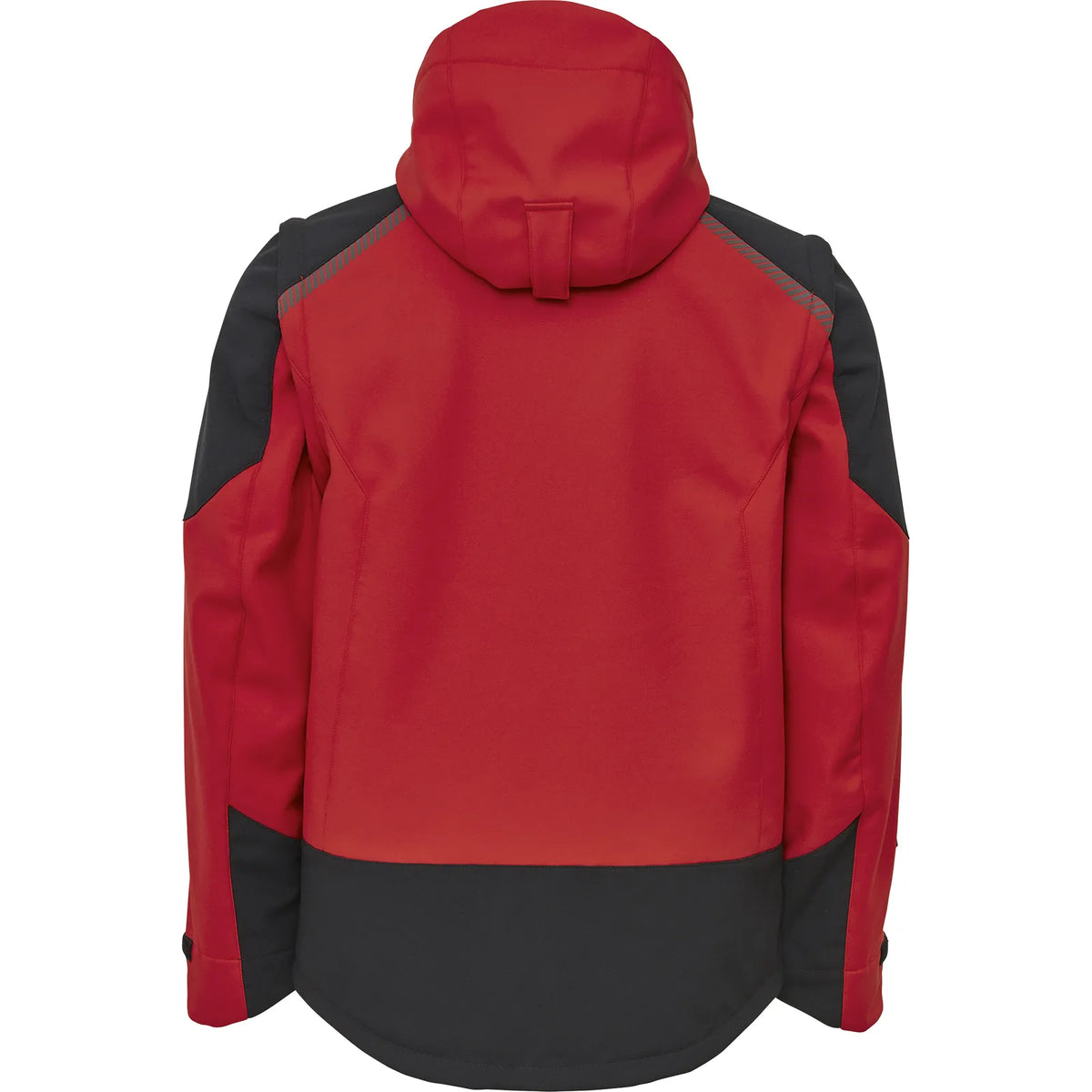 ELKA Rainwear - Working Xtreme Softshell Jacket with detachable sleeves - Red/Black