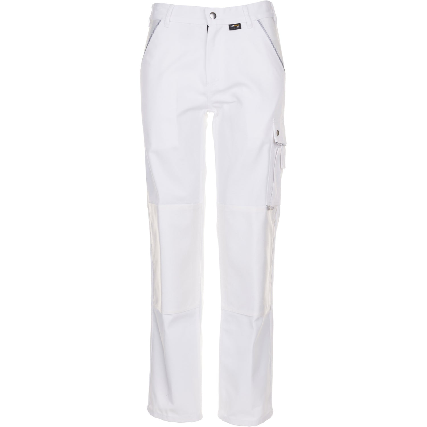 Planam Canvas 320 Trousers pure white/pure white - Model view 1