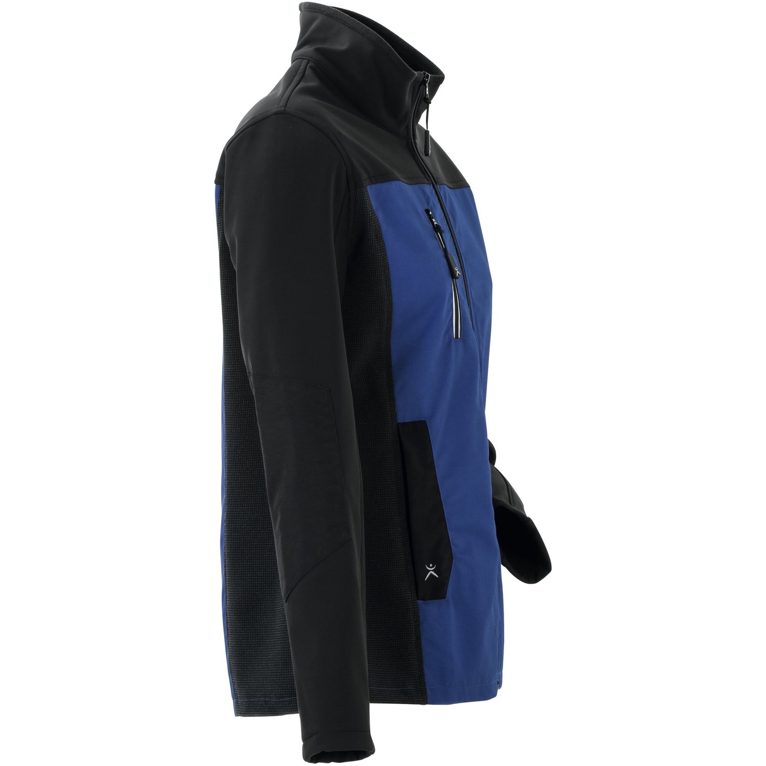 Planam Norit Women's Hybrid jacket royal blue/black - Model view 3