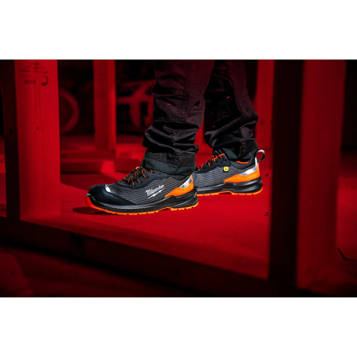 Milwaukee FXT S1PS HV Low-Cut Safety Shoes ESD - Orange