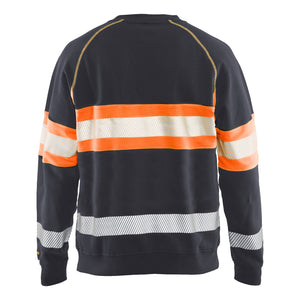 Blaklader BLAKLADER 33591158 Hi Vis Sweater Hi Vis Reflective Work Sweatshirt MEN - 100% Cotton - 335911589653_2