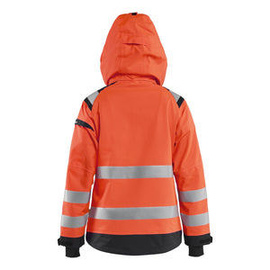 Blaklader BLAKLADER 49041987 Women's Hi Vis Shell Jacket Hi Vis Reflective Shell Work Jacket WOMEN - Waterproof - 490419875599_3