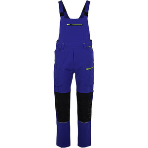 Planam rECOline Bibpant royal blue/black - Model view 1