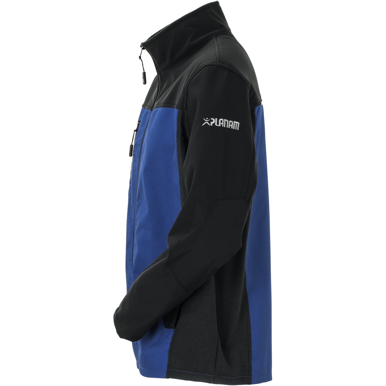 Planam Norit Men's Hybrid jacket royal blue/black - Model view 4