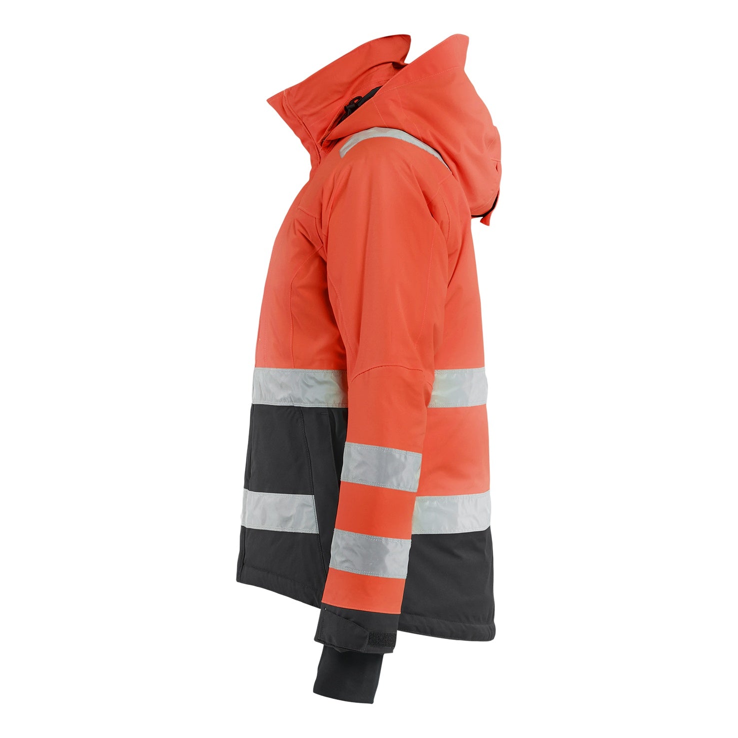 Blaklader BLAKLADER 48721987 Women's Hi Vis Winter Jacket Hi Vis Reflective Work Jacket WOMEN - Waterproof - 487219875599_CL