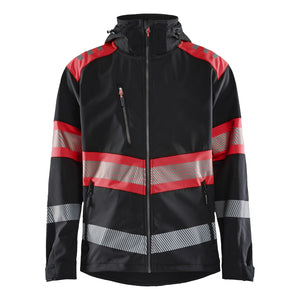 Blaklader BLAKLADER 44942513 Hi Vis Softshell Jacket Softshell Work Jacket MEN - Waterproof - 449425139955