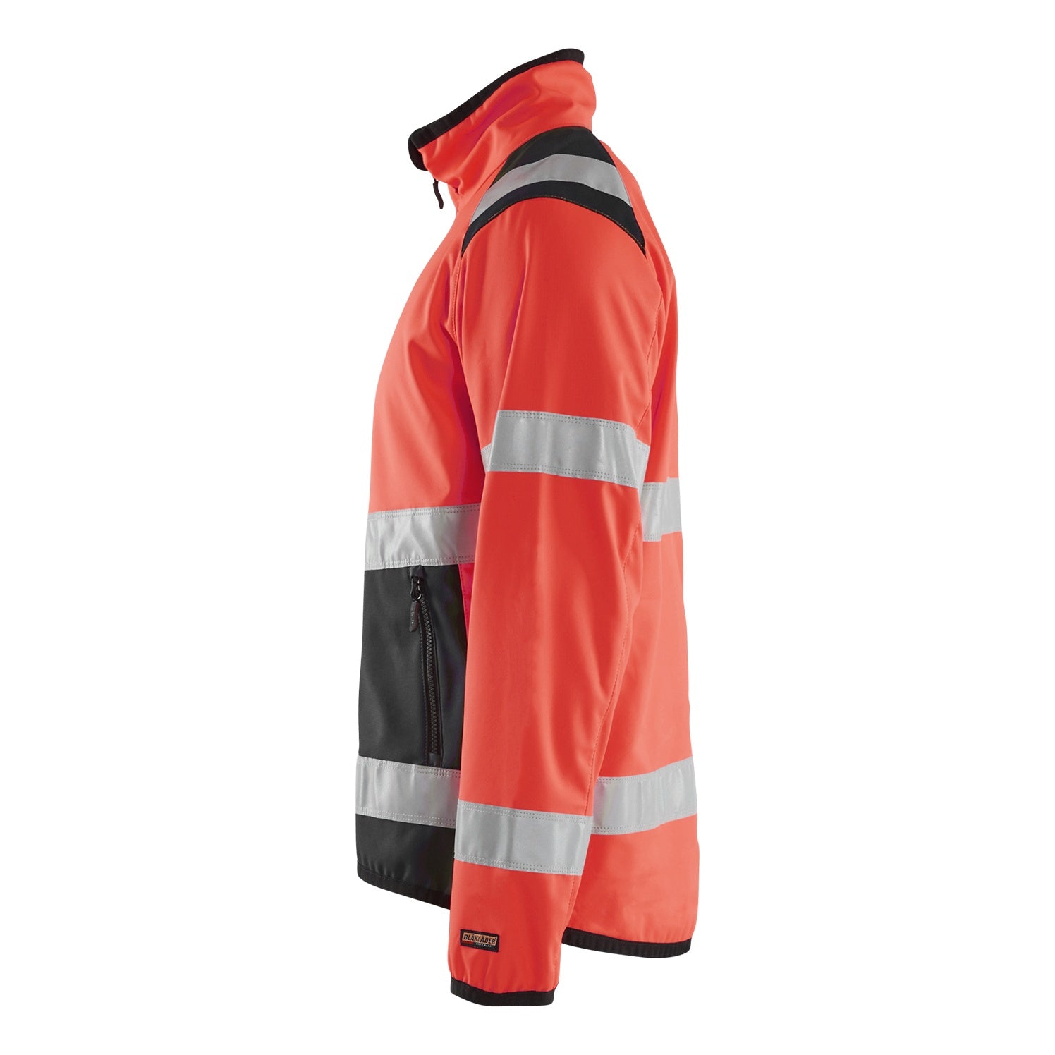 Blaklader BLAKLADER 48772516 Hi Vis Softshell Jacket Hi Vis Reflective Softshell Work Jacket MEN - Water Repellent - 487725165599_CL