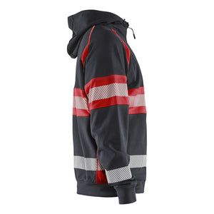Blaklader BLAKLADER 35521158 Hi Vis Hoodie Hi Vis Reflective Hoodie Work Sweatshirt MEN - 100% Cotton - 355211589955_CR