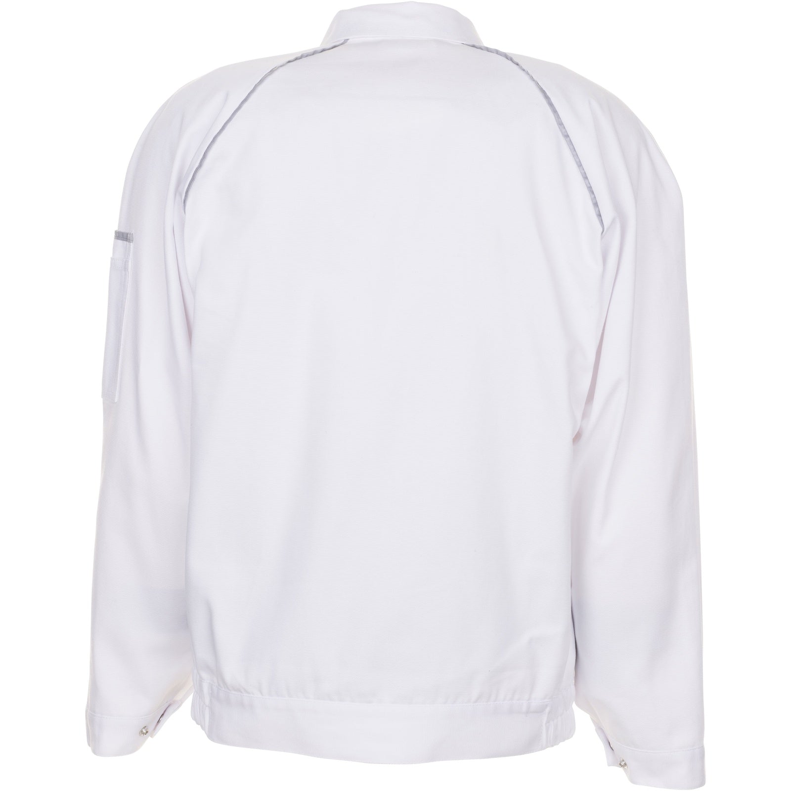 Planam Canvas 320 Waisted Jacket pure white/pure white - Model view 2