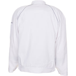 Planam Canvas 320 Waisted Jacket pure white/pure white - Model view 2