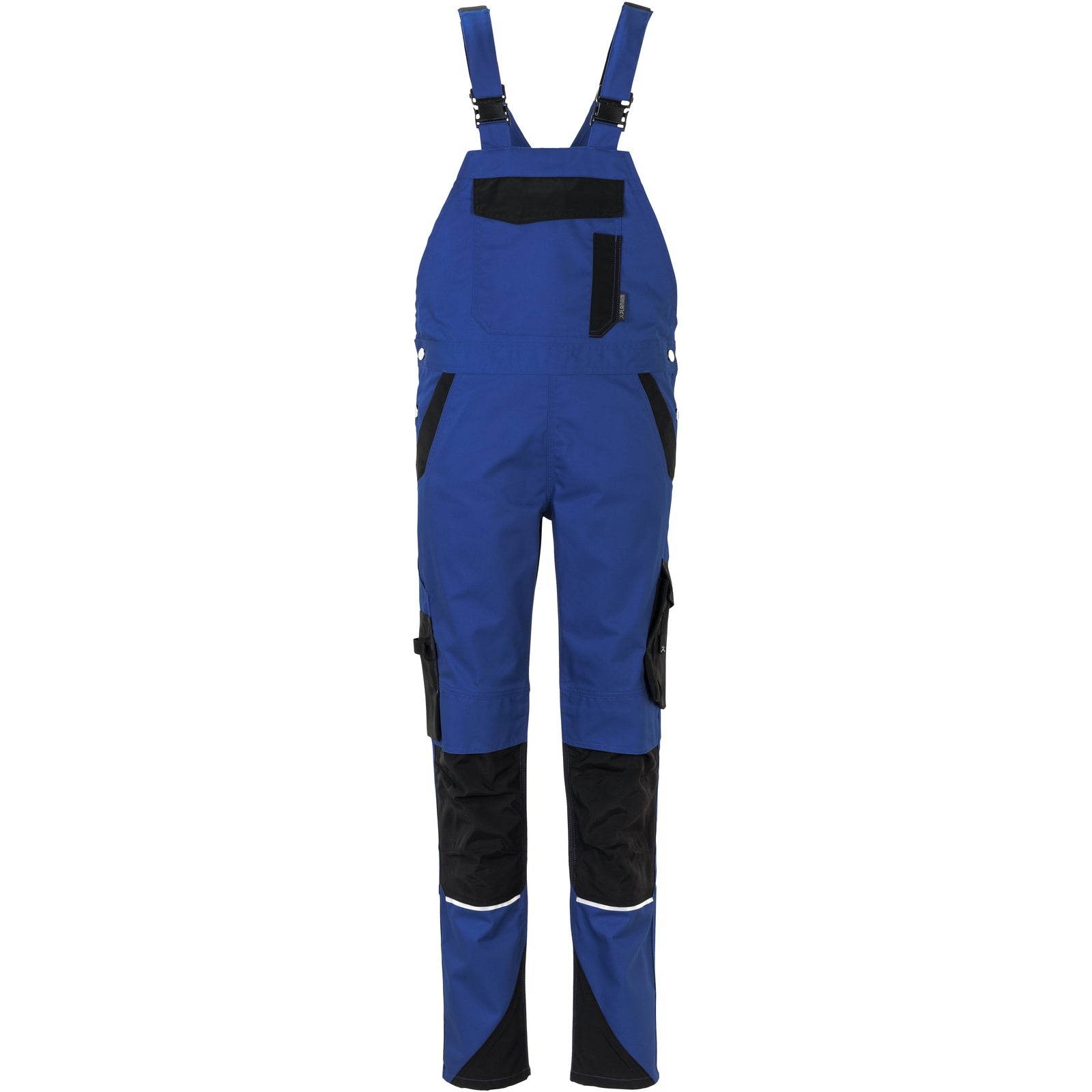 Planam Norit Women's dungarees royal blue/black - Main