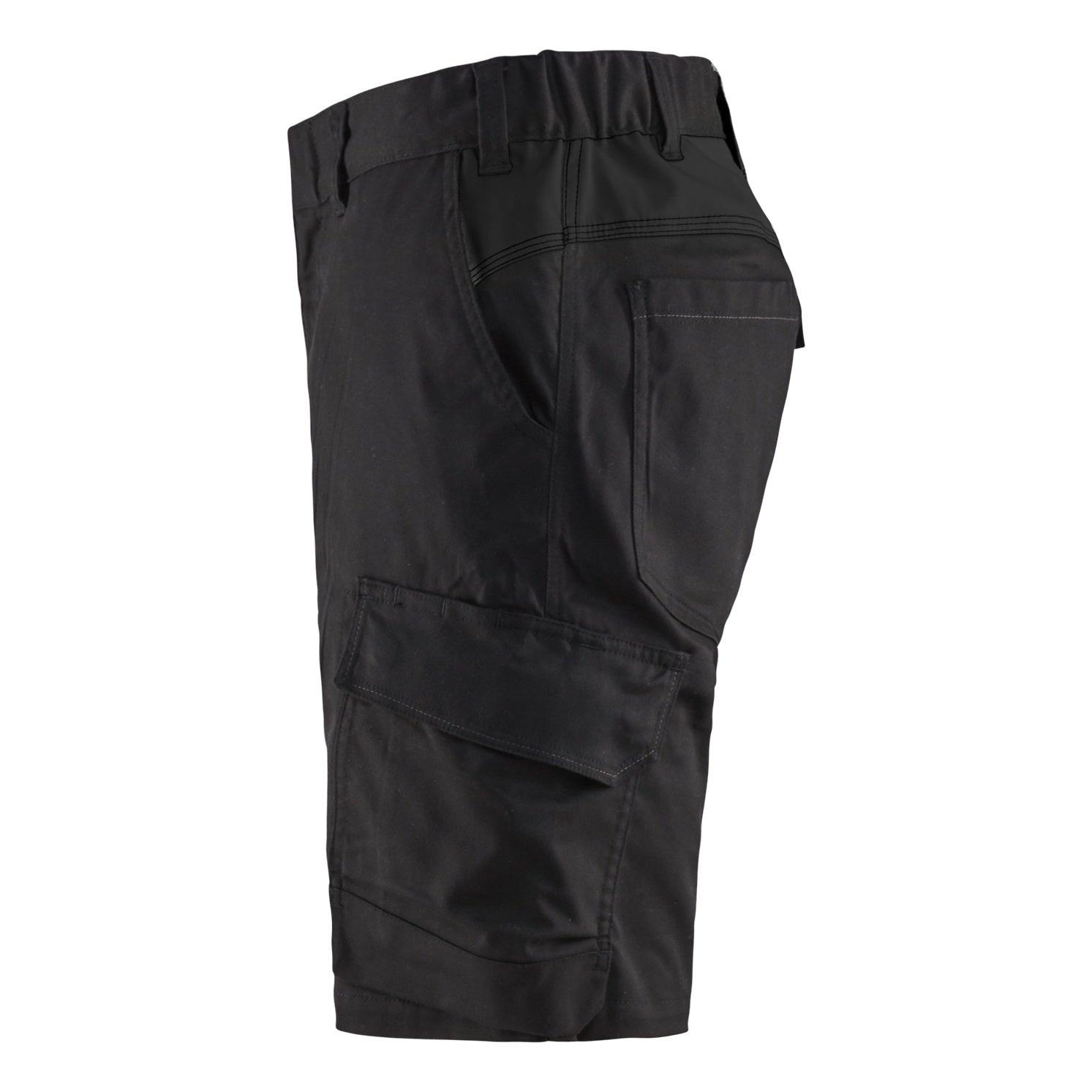 Blaklader BLAKLADER 14461832 Industry shorts stretch Hi Vis Reflective Work Shorts Men - twill fabric - 144618329900_CL