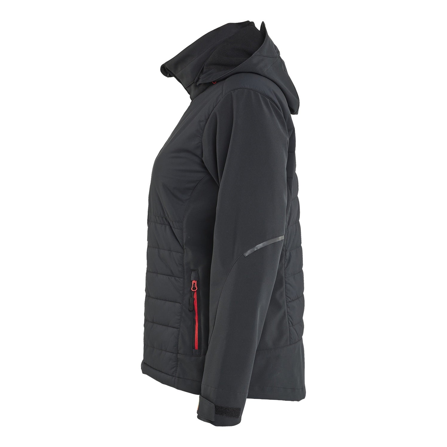 Blaklader BLAKLADER 47332513 Women's Hybrid Jacket Hi Vis Reflective Softshell Work Jacket WOMEN - Waterproof - 473325139956_CL